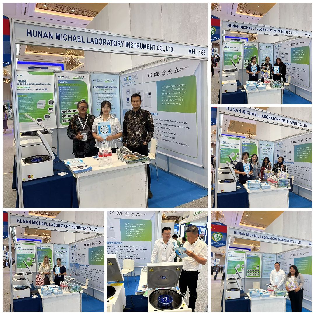 MKE LAB på Indonesia Hospital Expo 2024: Visar upp avancerade centrifuglösningar 2